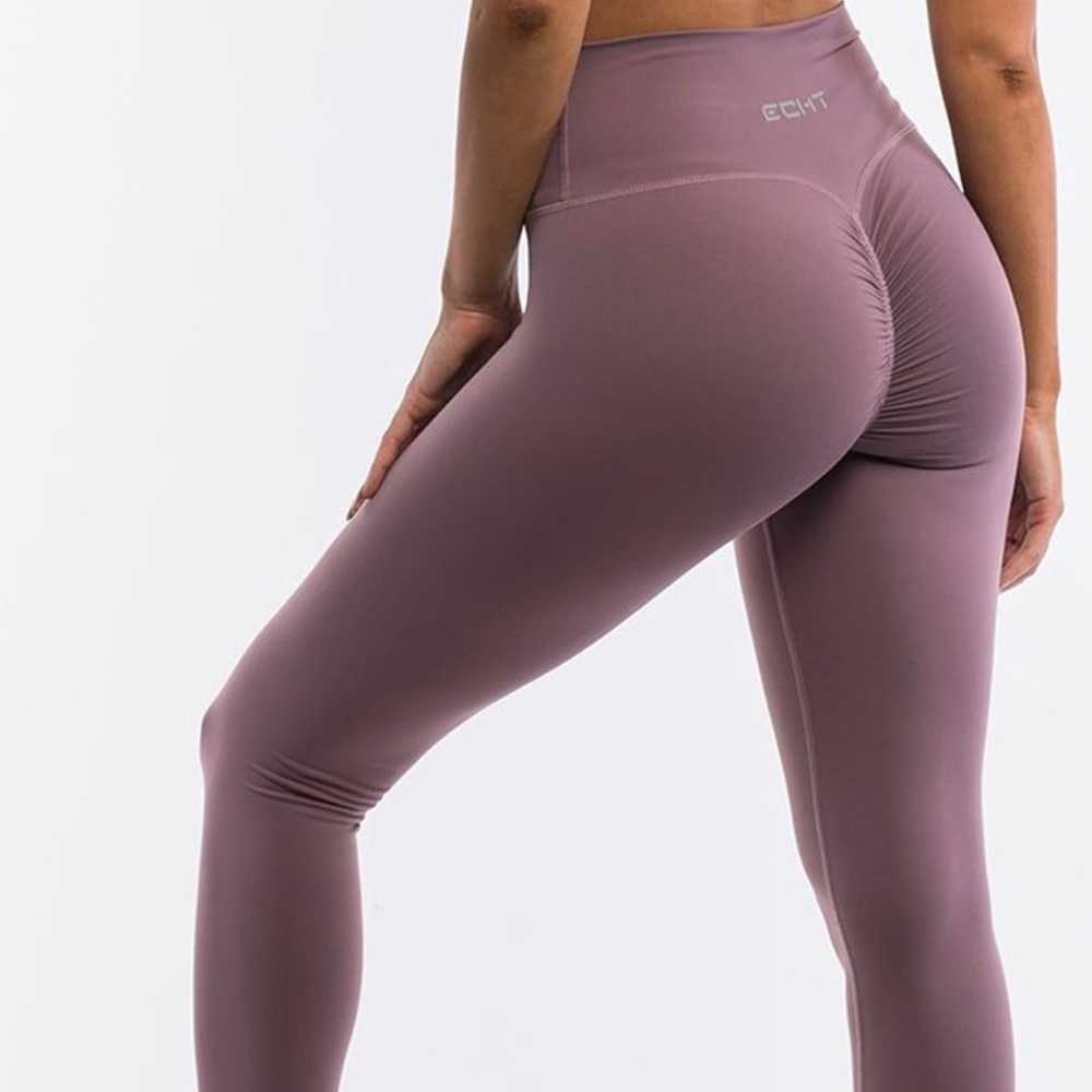 Echt Force Scrunch Leggings - Mauve - Medium